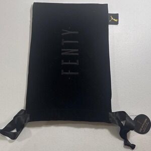 Y2K Puma Velvet Pouch Drawstring Bag Gold Logo Dust Accessory Bag Rare oldstock‎